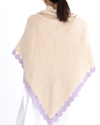 shisuru 様専用　三角ショール shisuru 様専用 三角ショール 〈糸セット〉三角ショール