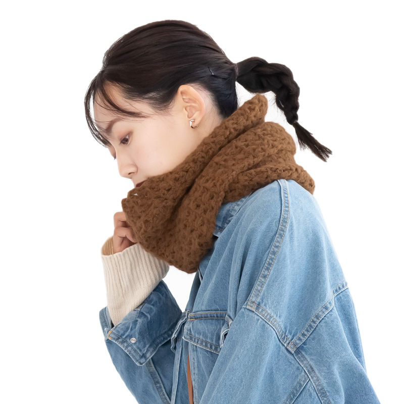 1329SN スヌード snood 1329 モカ - ごしょう産業株式会社